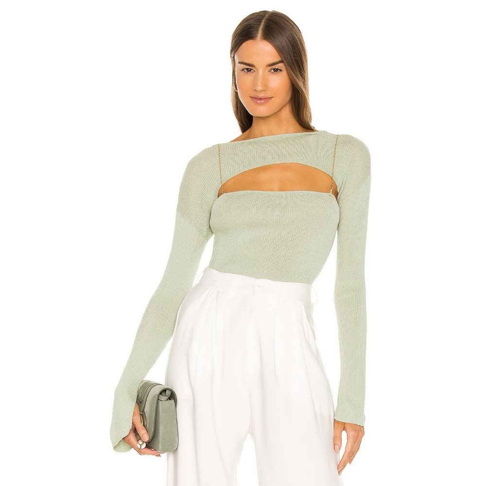 Bubish Paloma Sweater in Sage NWT